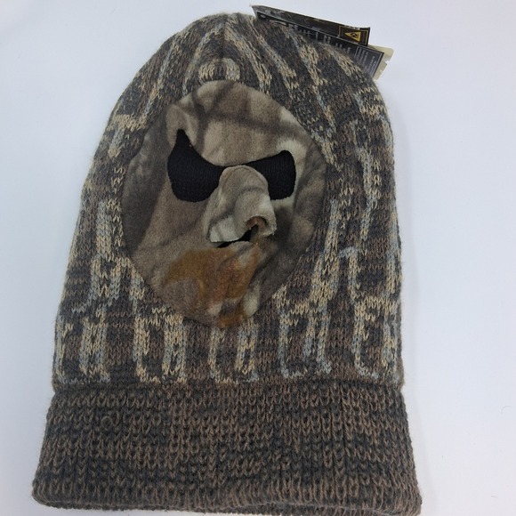 Realtree Hardwoods Other - Realtree Hardwoods Youth Size Hunting Balaclava Mask Fleece Face Non Itch Knit